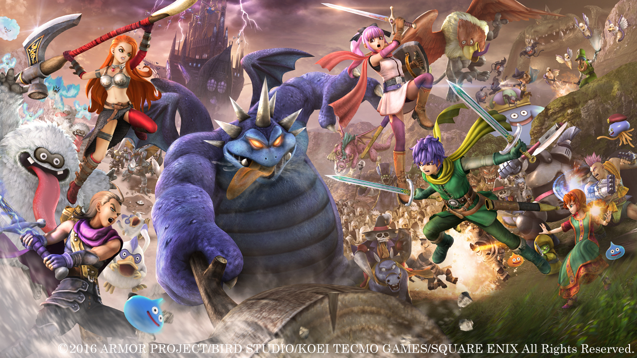 V Jump Pubblica Un Nuovo Trailer Di Dragon Quest Heroes 2