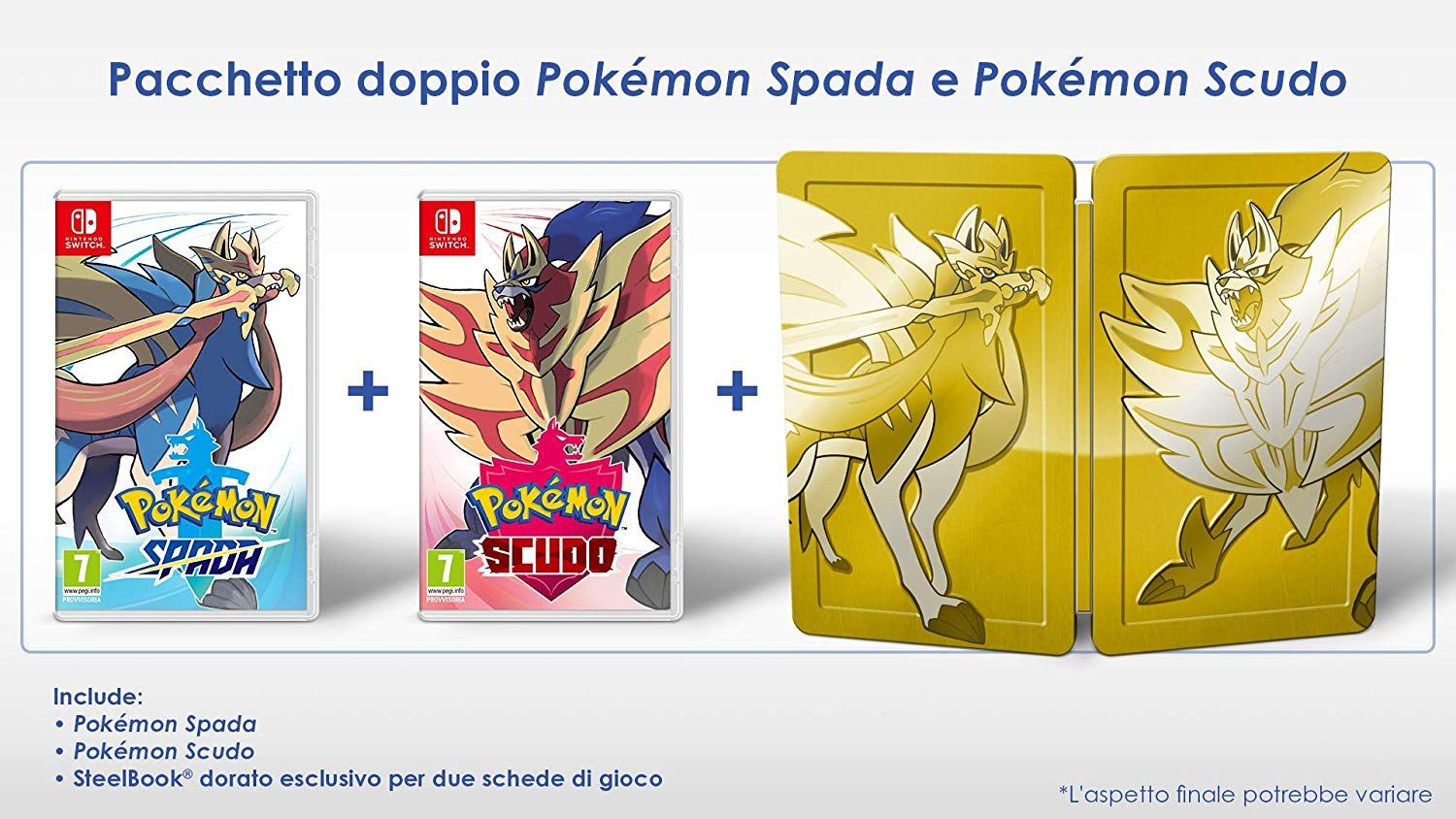 Nintendo annuncia il Dual Pack di Pokémon Spada e Scudo