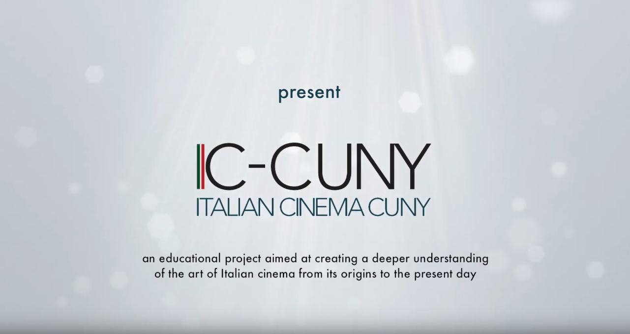 Italian Cinema CUNY e l’Accademia del Cinema Italiano di nuovo insieme per una serie di eventi