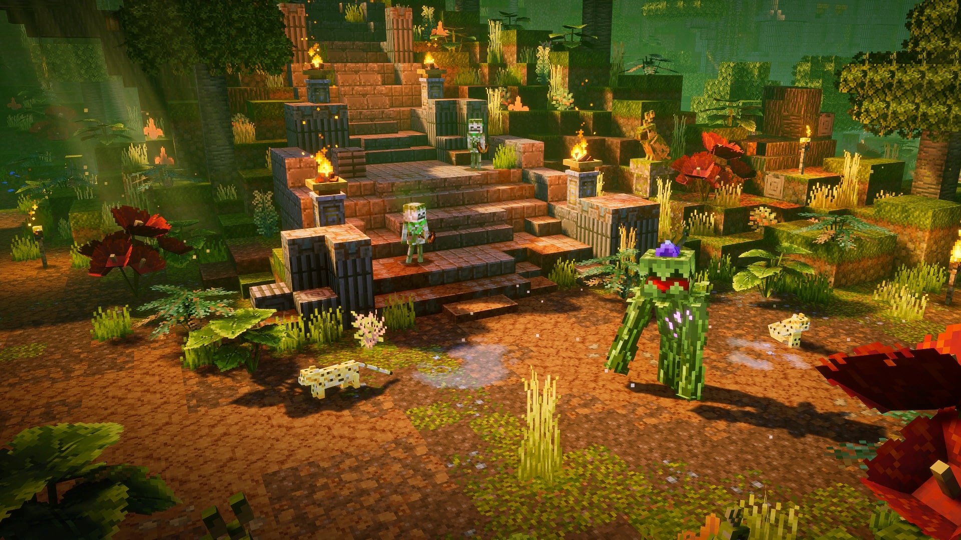 Minecraft arriva nelle sale giochi, presentato Dungeons Arcade