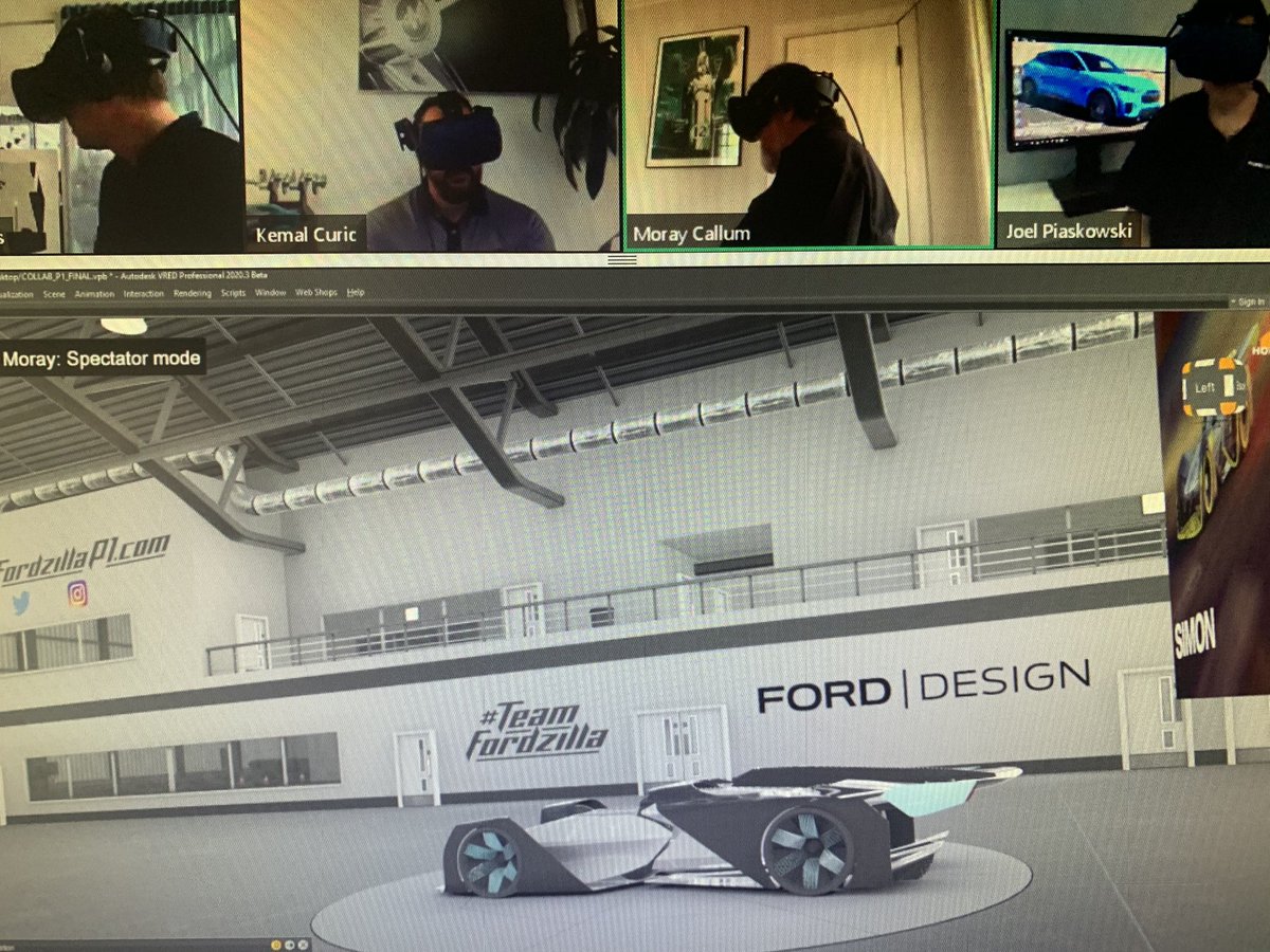 Virtual Design Studio: la soluzione di Ford per progettare un’auto da casa