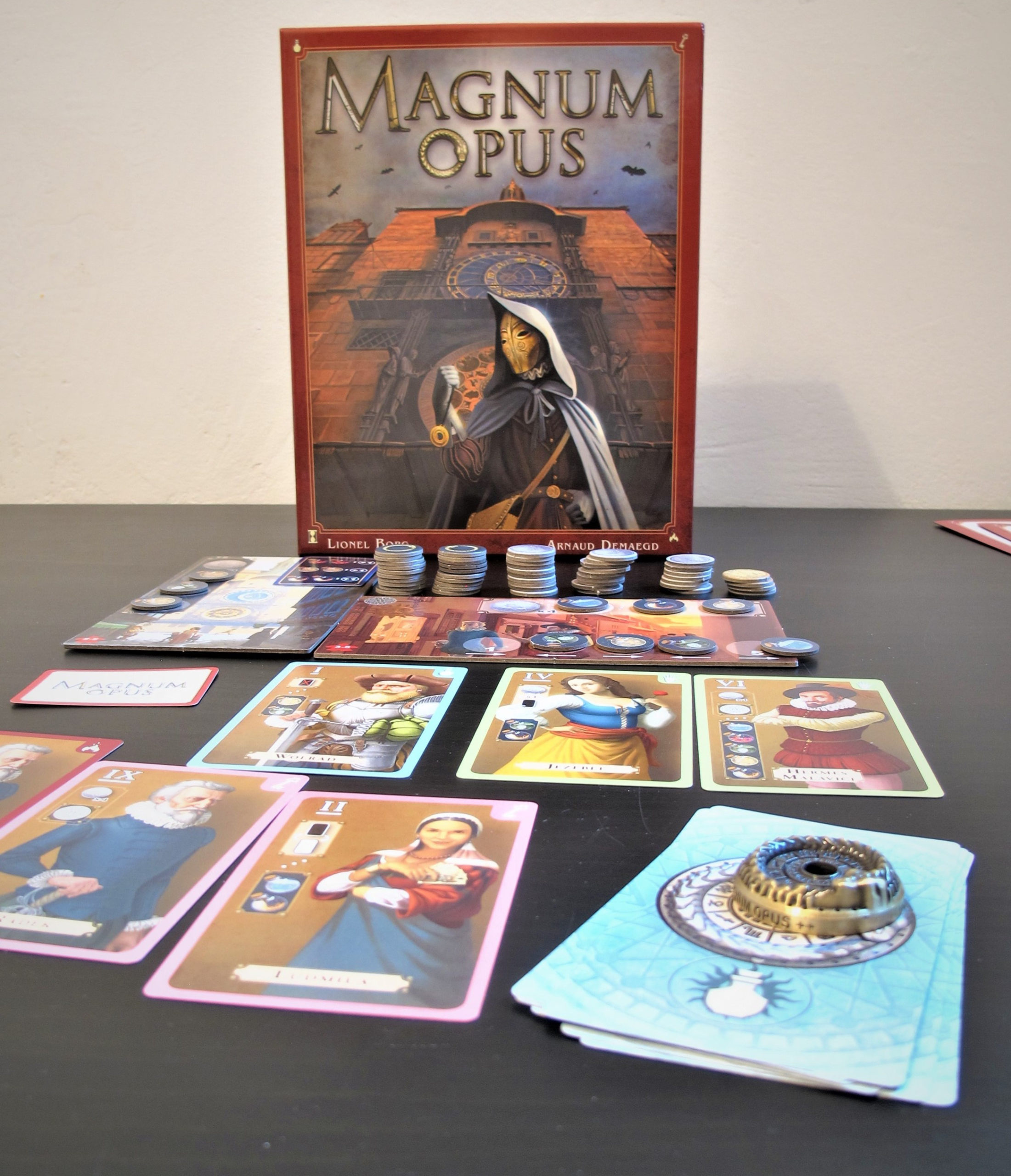 Magnum Opus: The Great Work – recensione ed unboxing del drafting game di Lionel Borg