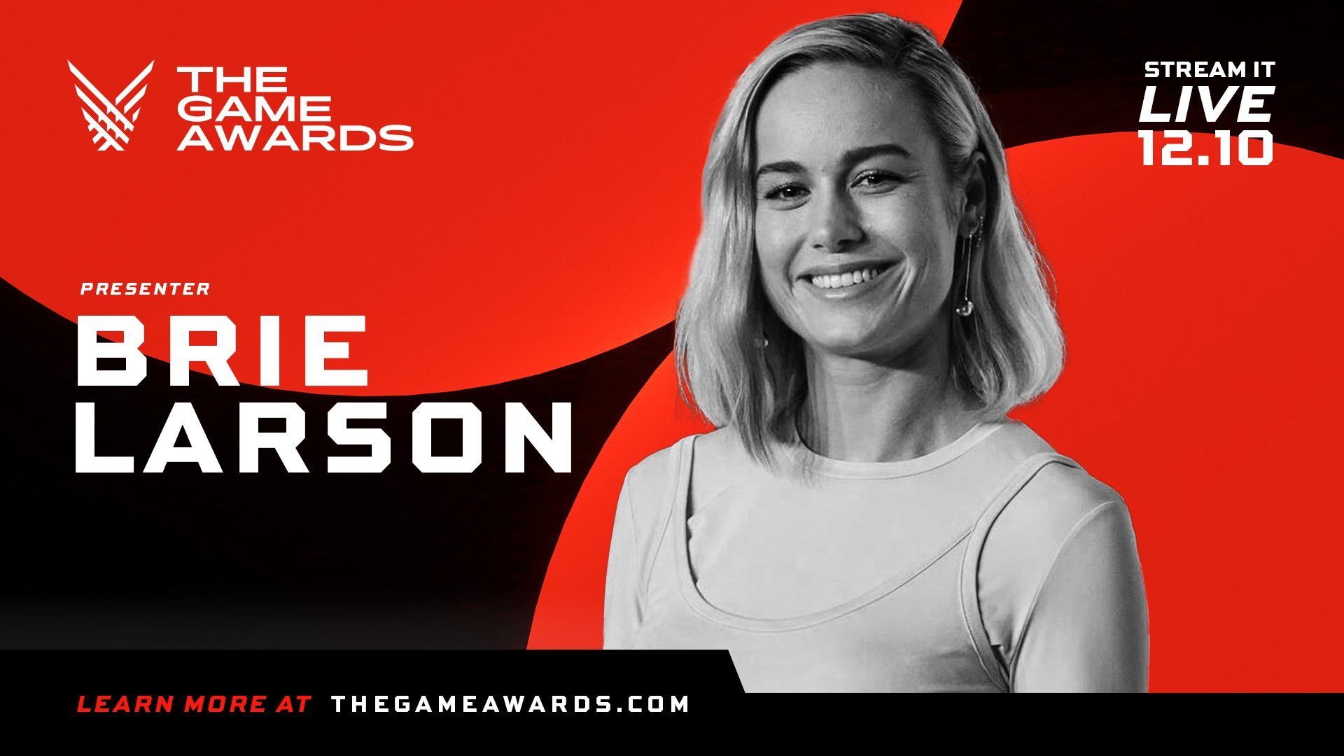 The Game Awards 2020: Brie Larson sarà tra gli ospiti dell’evento