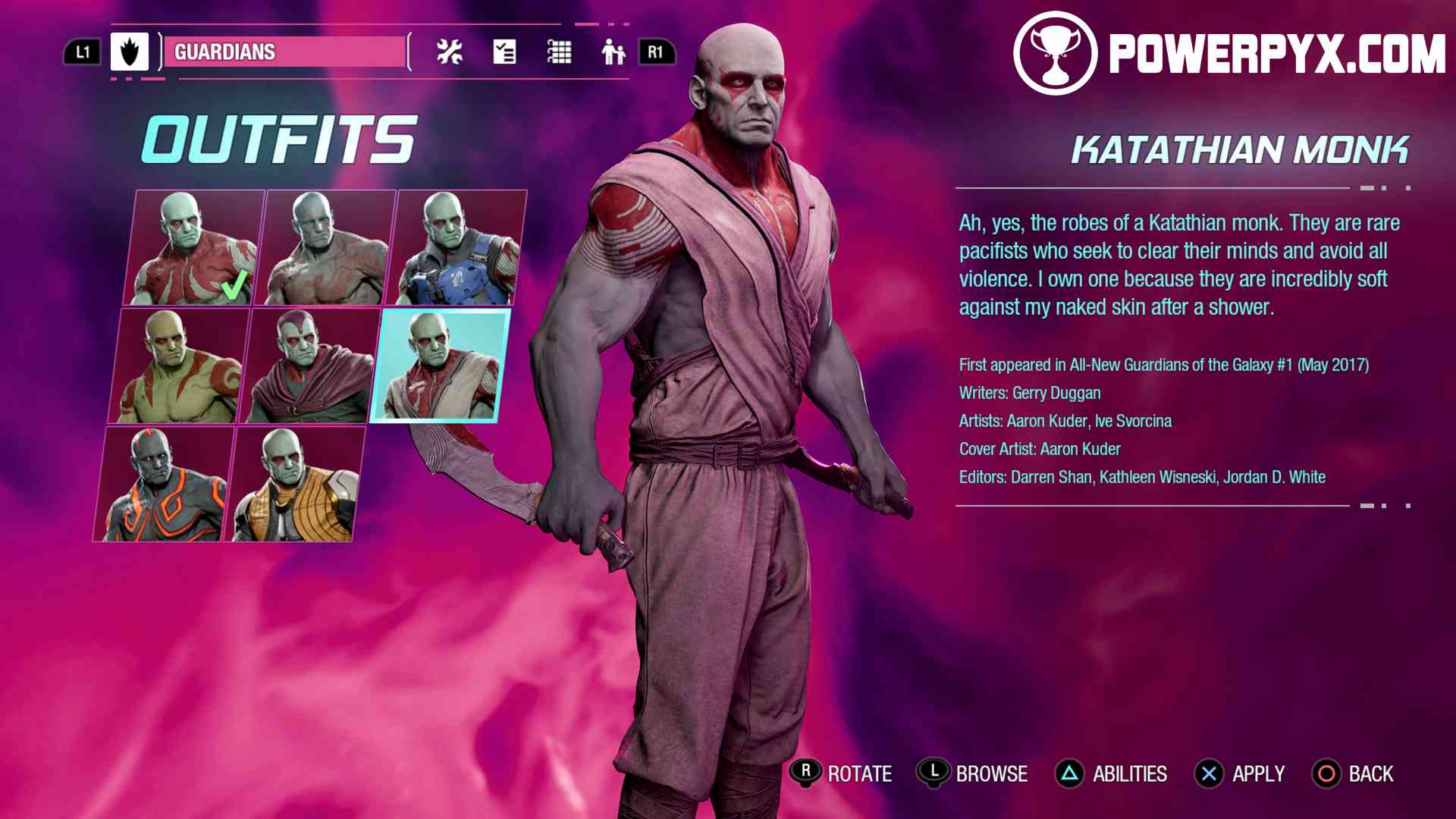 Marvel's Guardians of the Galaxy Drax