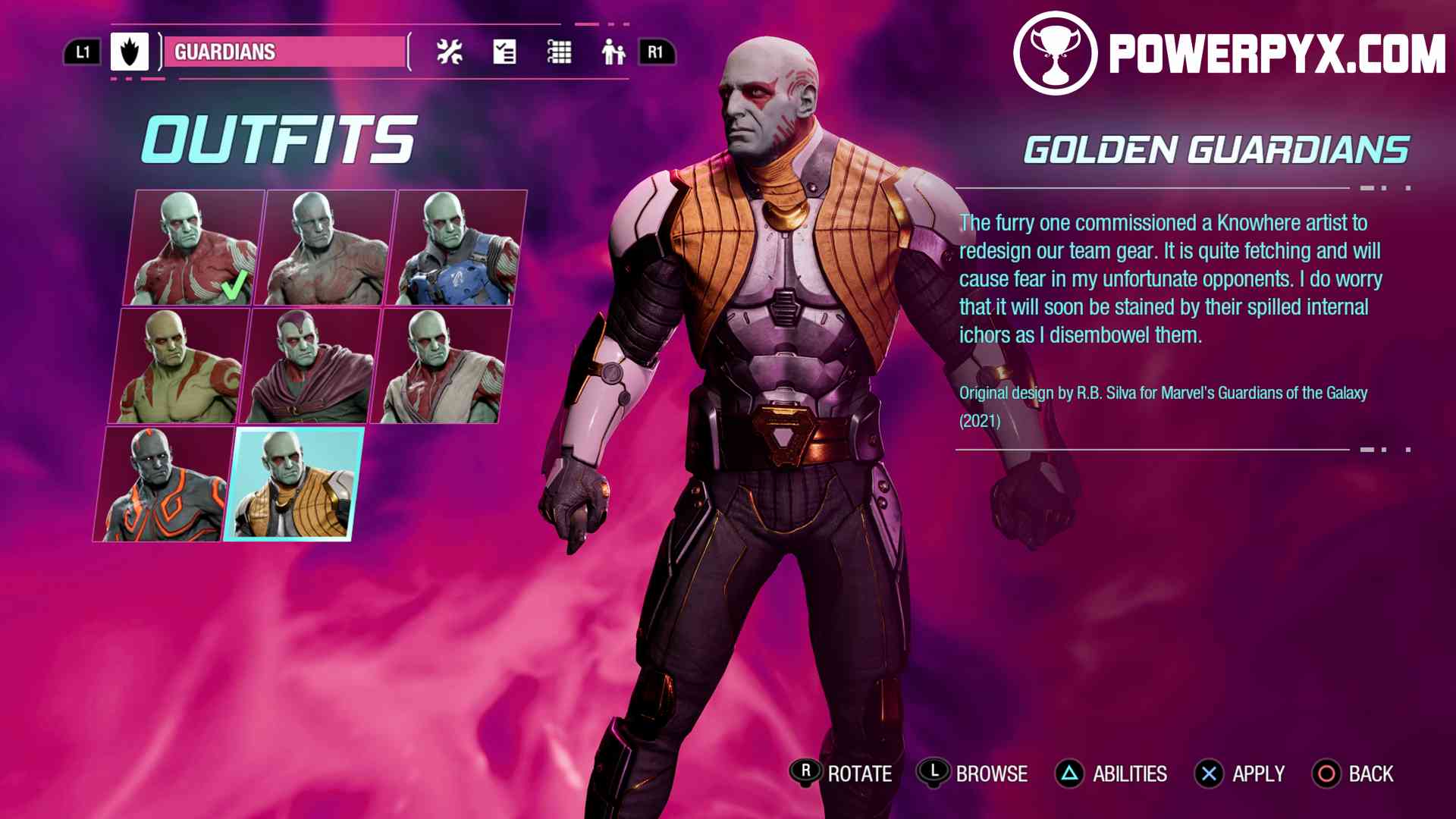 Guardians of the Galaxy costume guide
