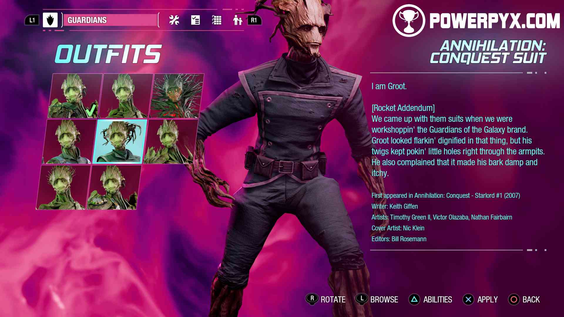Marvel's Guardians of the Galaxy Groot