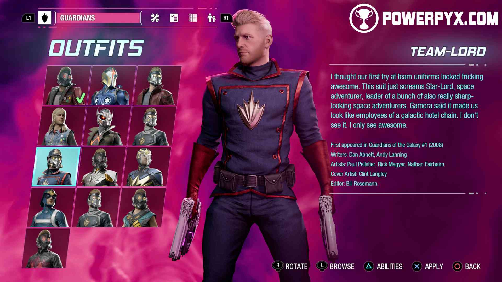 Guardians of the Galaxy costume guide