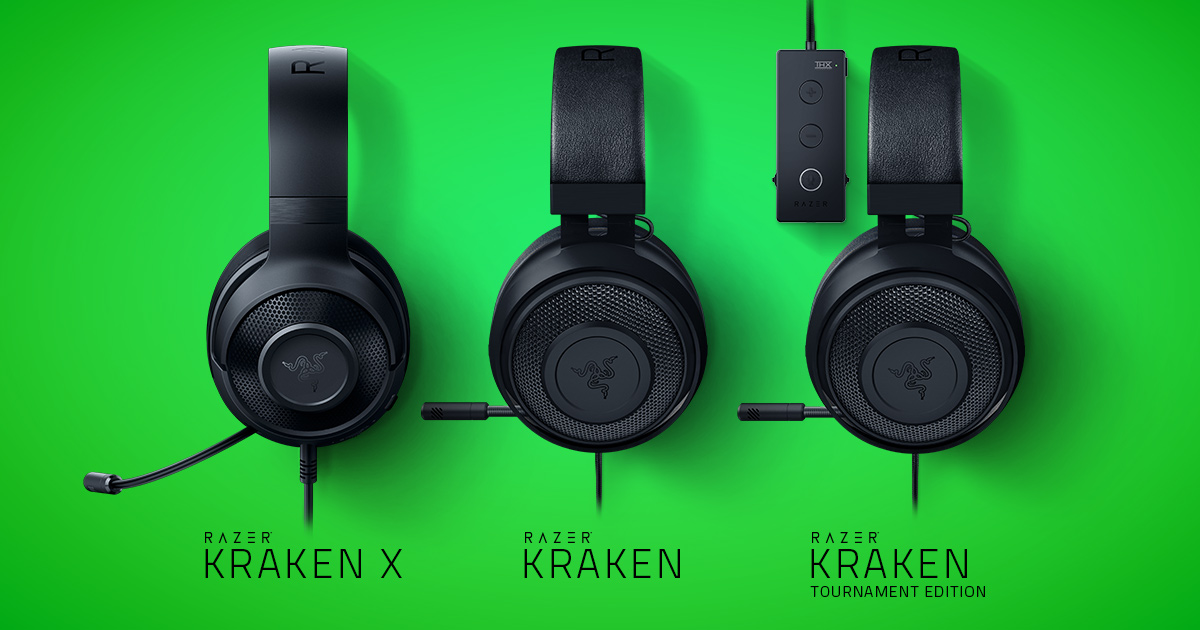 A pair of Razer Kraken headphones would 